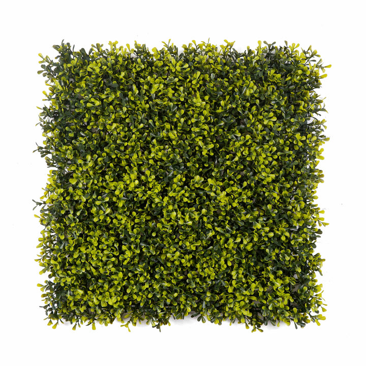 Green And Yellow Four-Leaf Clover Artificial Green Wall Panels, Faux Plant Wall
