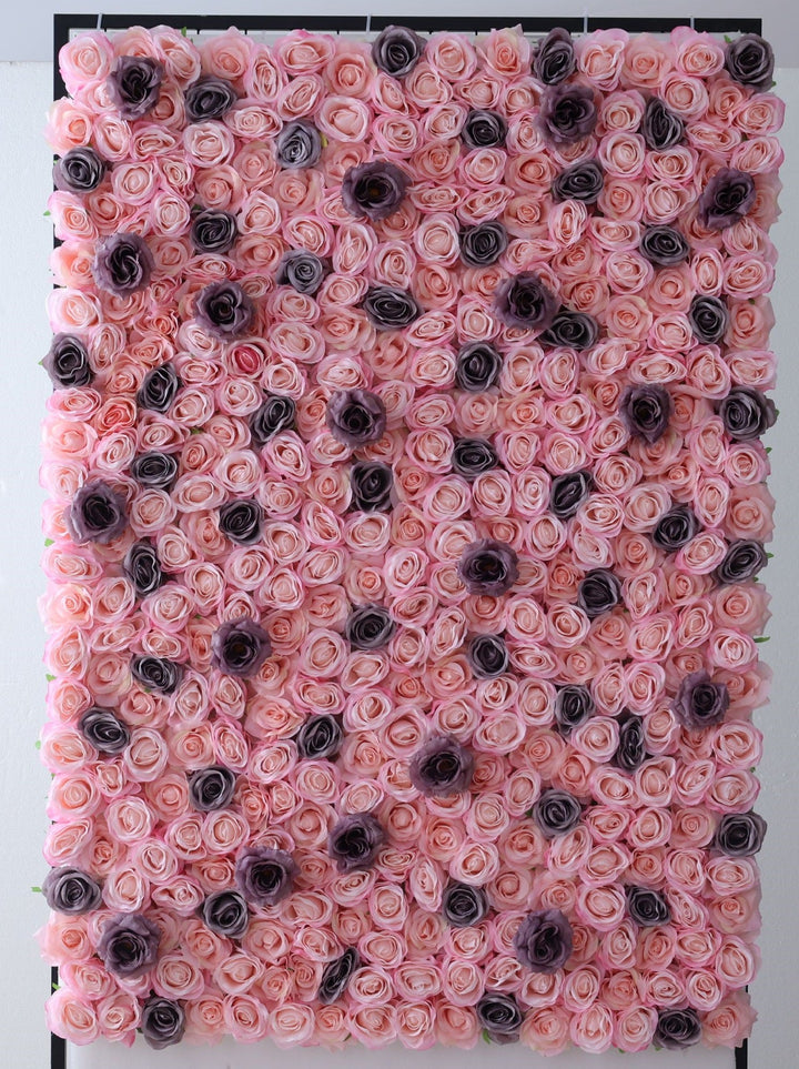Mixed Rose, Reed Pampas Grass, Artificial Flower Wall, Wedding Party Backdrop