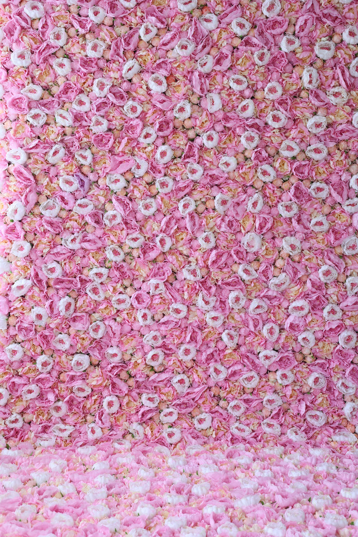 Pink And White Peony Flowers, Artificial Flower Wall, Wedding Party Backdrop