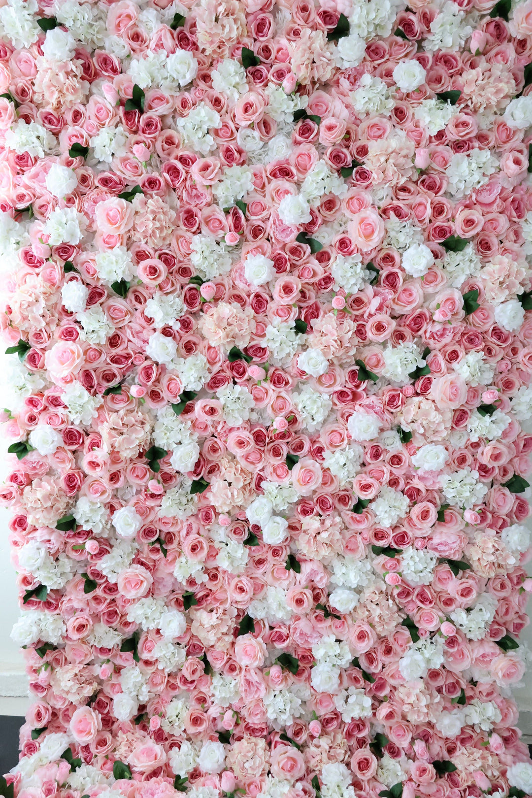 Rose And Hydrangea, Reed Pampas Grass, Artificial Flower Wall, Wedding Party Backdrop