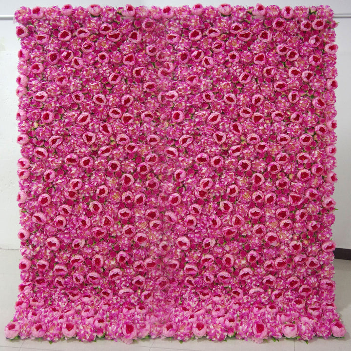 Rose Peonies And Dahlias, Artificial Flower Wall, Wedding Party Backdrop