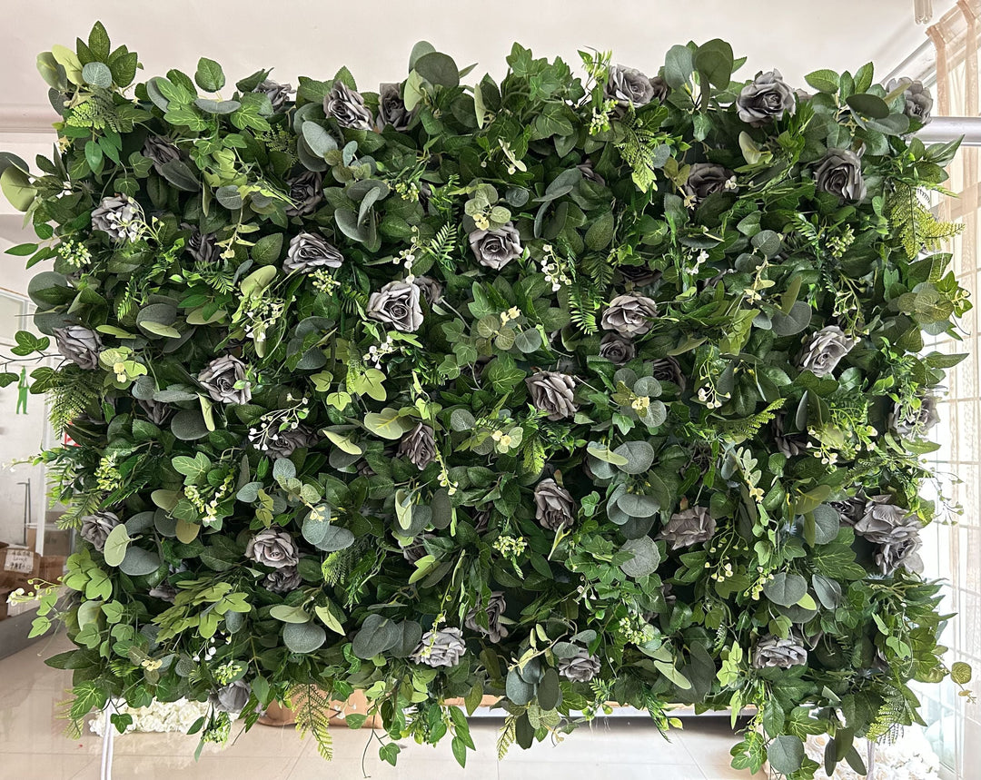 Jungle Flower, Artificial Flower Wall, Wedding Party Backdrop