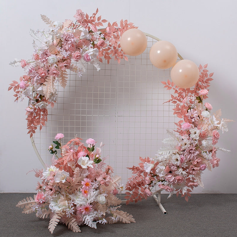 Multiple Color Options, Floral Arch Set, Wedding Arch Backdrop