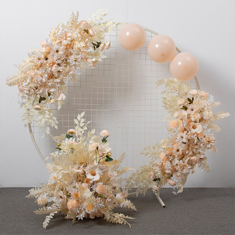 Multiple Color Options, Floral Arch Set, Wedding Arch Backdrop