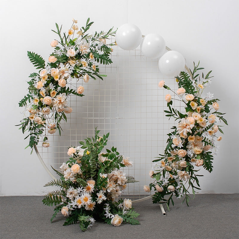 Multiple Color Options, Floral Arch Set, Wedding Arch Backdrop