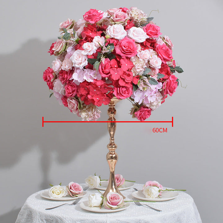 Roses With Hydrangeas Luxurious Wedding Flower Ball