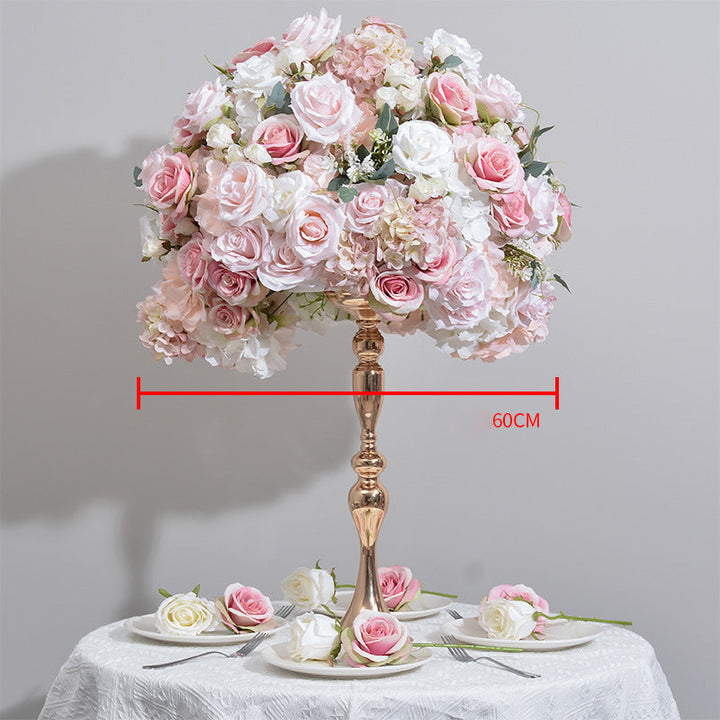 Roses With Hydrangeas Luxurious Wedding Flower Ball