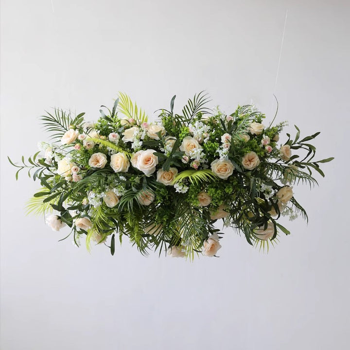 Beige Hanging Wedding Flowers, Beige Artificial Flowers, Diy Wedding Flowers