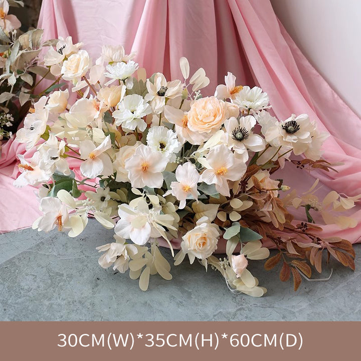 Wedding & Party Beige Color, Beige Artificial Flowers, Diy Wedding Flowers