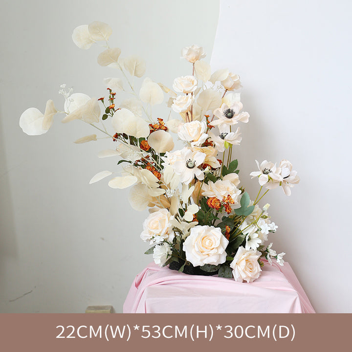 Wedding & Party Beige Color, Beige Artificial Flowers, Diy Wedding Flowers