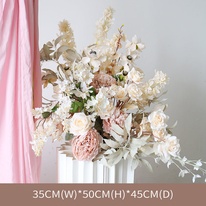 Wedding & Party Beige Color, Beige Artificial Flowers, Diy Wedding Flowers