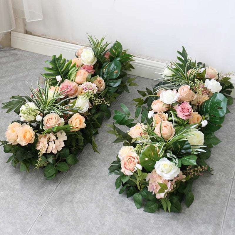 Beige & Party Wedding Arrangement, Beige Artificial Flowers, Diy Wedding Flowers