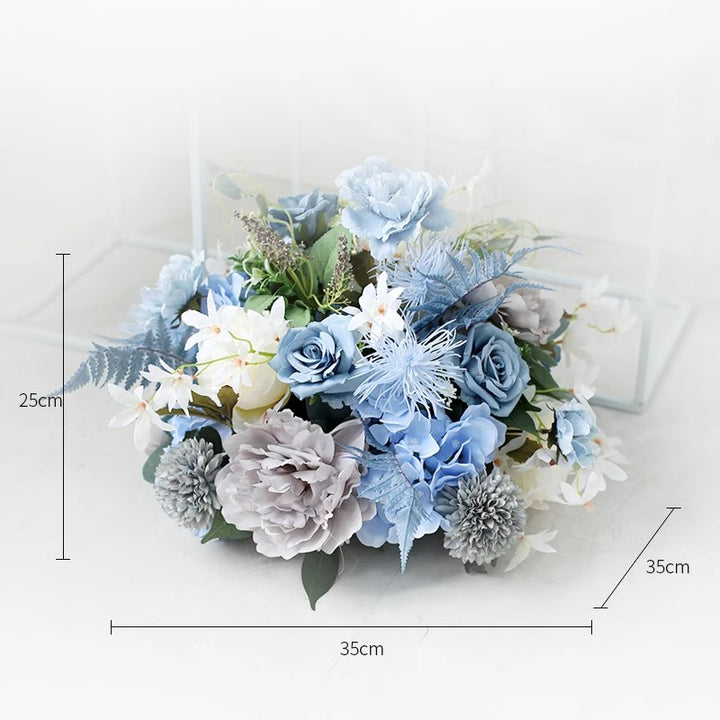 Blue Flowers, Wedding & Party & Shop Decoration, Diy Wedding Flowers