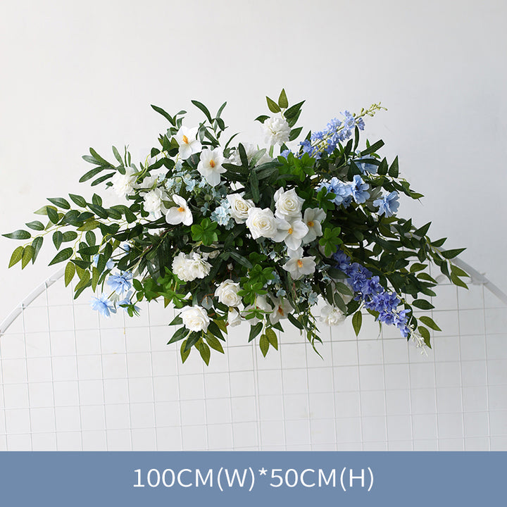 Party & Wedding Decoration Flowers, Blue Artificial Flowers, Diy Wedding Flowers