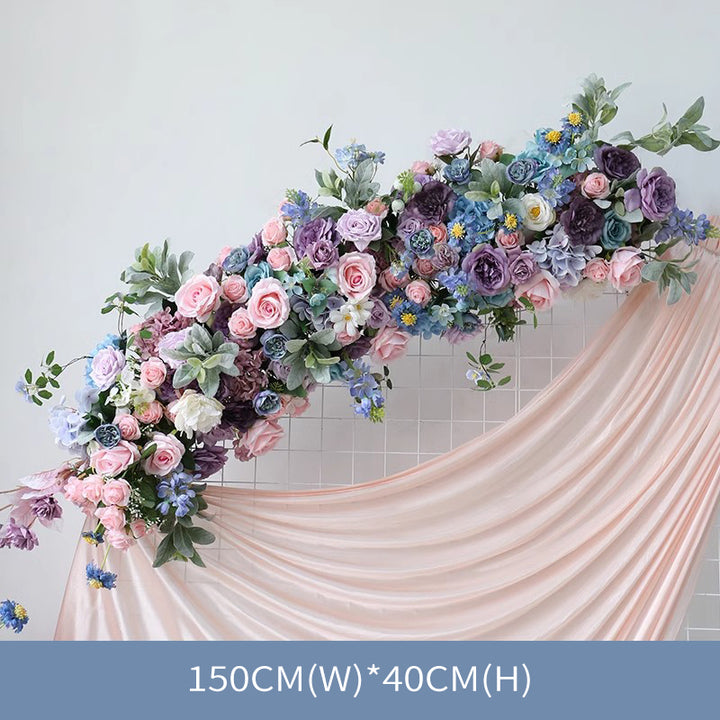 Blue & Purple Wedding Style, Blue Artificial Flowers, Diy Wedding Flowers