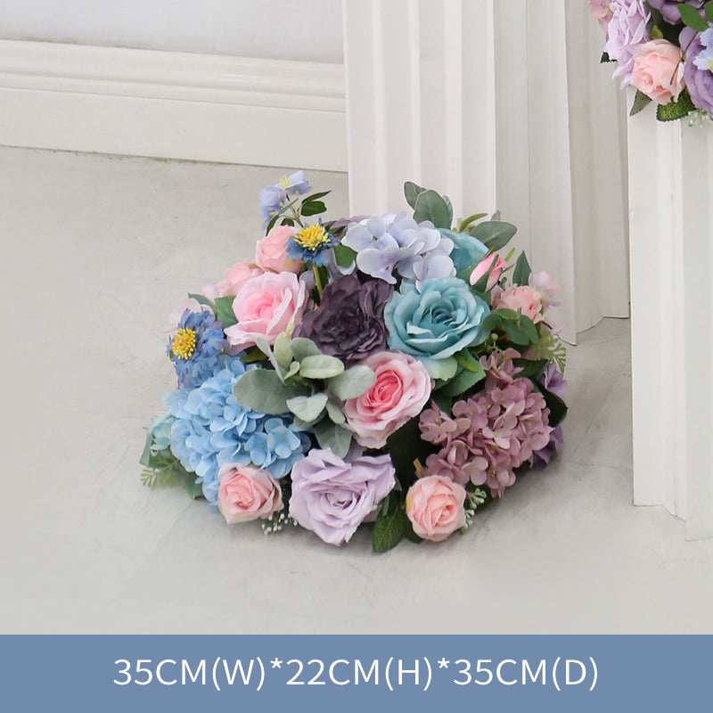 Blue & Purple Wedding Style, Blue Artificial Flowers, Diy Wedding Flowers