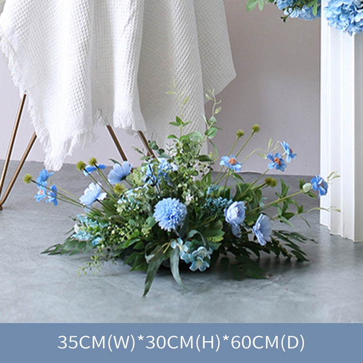 Blue Wedding Flowers, Blue Artificial Flowers, Diy Wedding Flowers