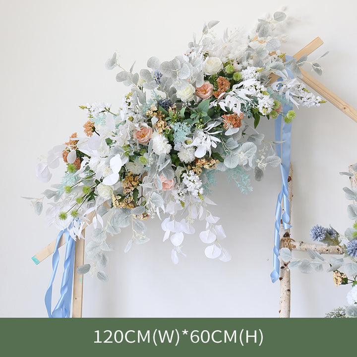 Light Blue Wedding Flowers, Blue Artificial Flowers, Diy Wedding Flowers