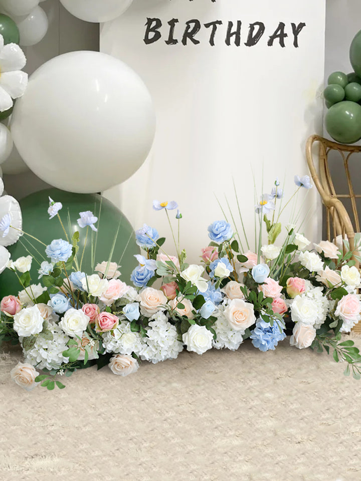 Party & Wedding Flowers, Blue Artificial Flowers, Diy Wedding Flowers