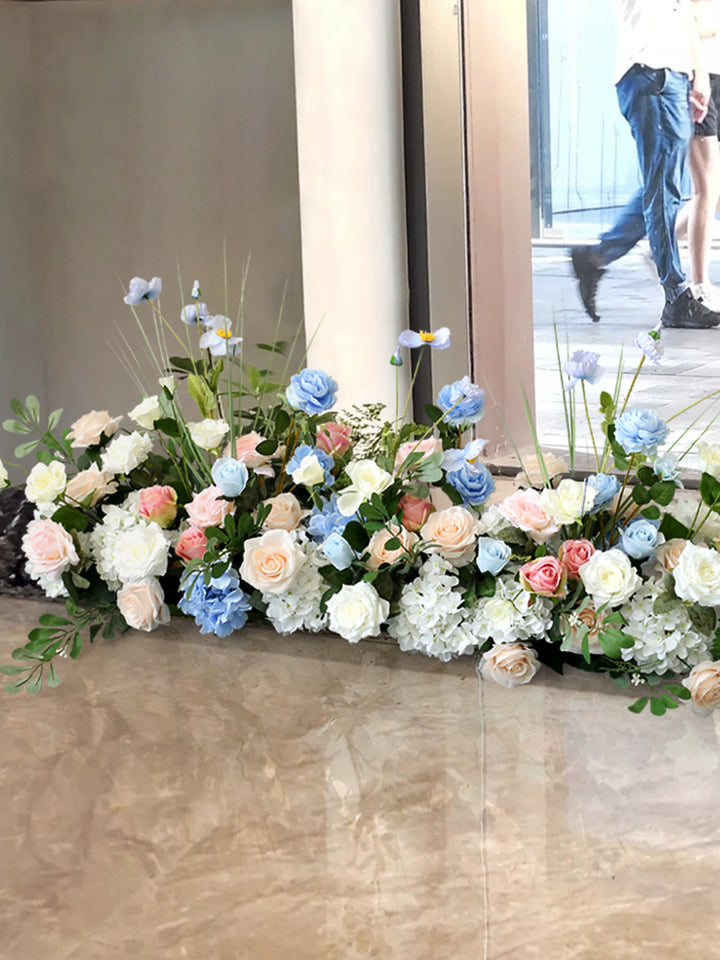 Party & Wedding Flowers, Blue Artificial Flowers, Diy Wedding Flowers