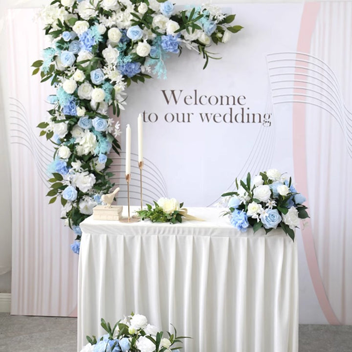 Party & Wedding Flowers, Blue Artificial Flowers, Diy Wedding Flowers