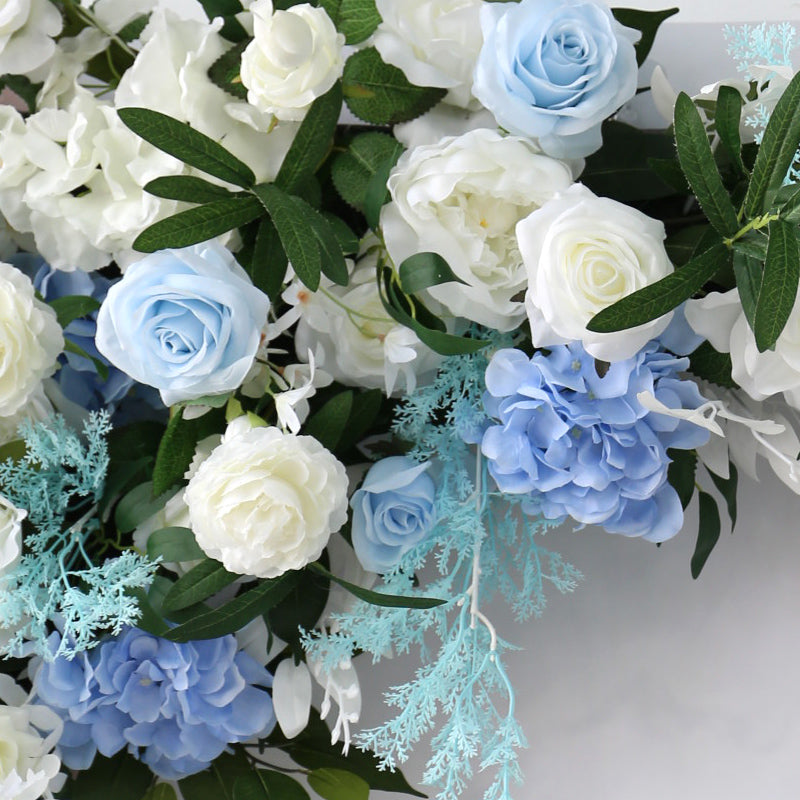 Party & Wedding Flowers, Blue Artificial Flowers, Diy Wedding Flowers