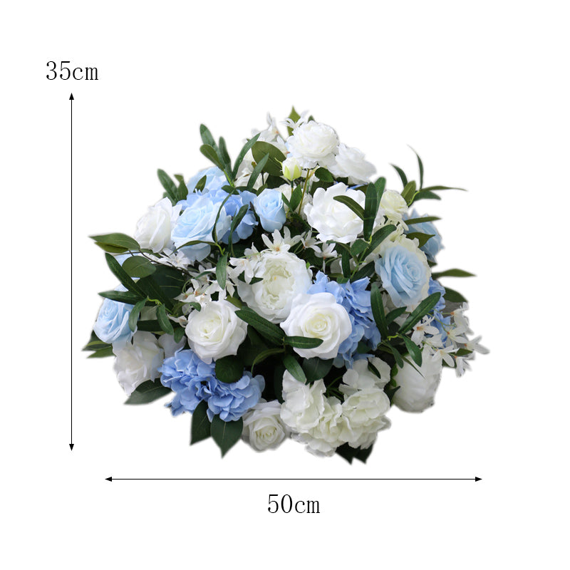 Party & Wedding Flowers, Blue Artificial Flowers, Diy Wedding Flowers