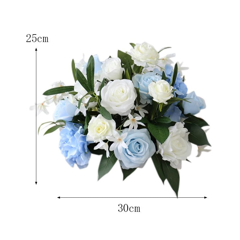 Party & Wedding Flowers, Blue Artificial Flowers, Diy Wedding Flowers