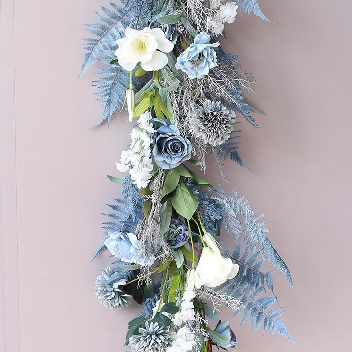 Party & Shop Flowers Decoration, Blue Artificial Flowers, Diy Wedding Flowers