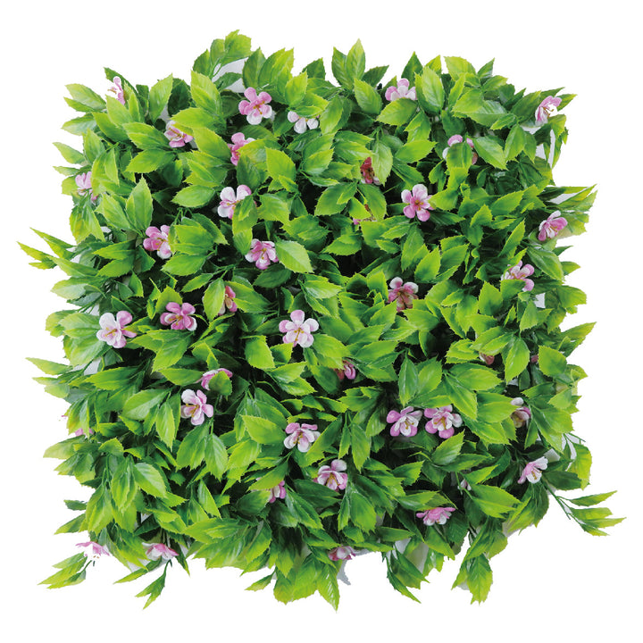 Cherry Blossom Compound Leaves Artificial Green Wall Panels, Faux Plant Wall