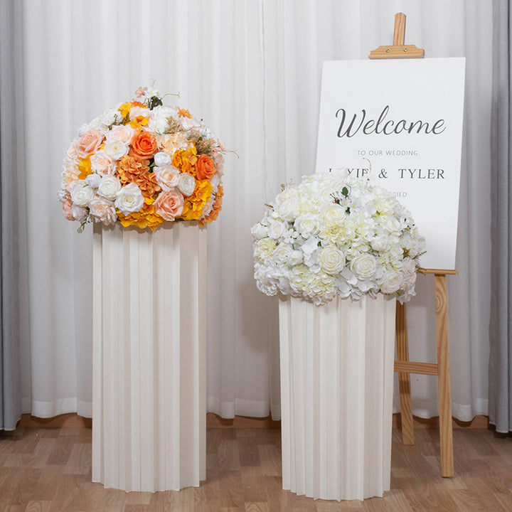 Roses With Hydrangeas Wedding Flower Ball