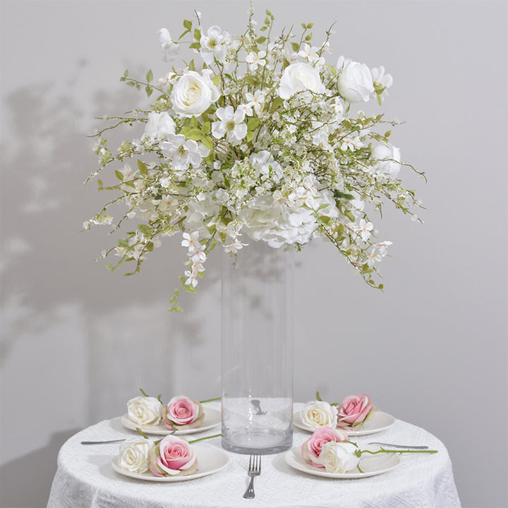 Roses And Hydrangeas Luxurious Wedding Flower Ball