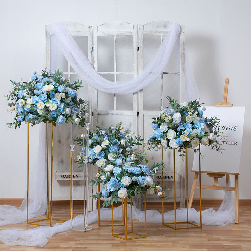 Roses And Hydrangeas With Eucalyptus Luxurious Wedding Flower Ball