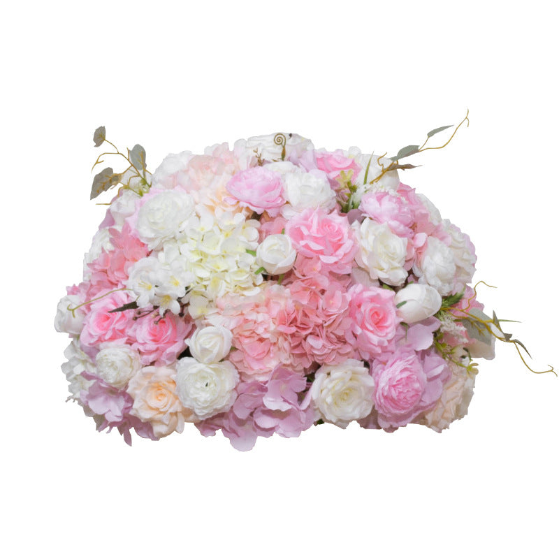 Roses With Hydrangeas Wedding Flower Ball