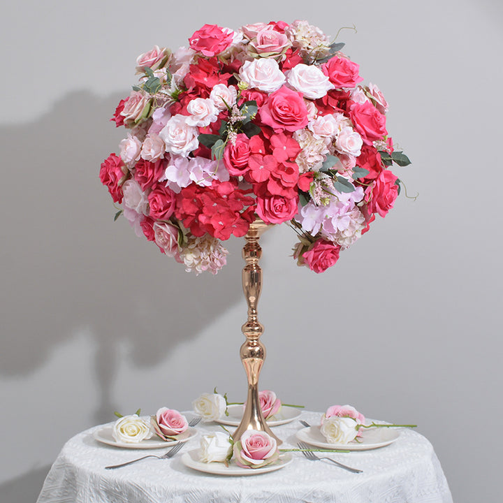 Roses With Hydrangeas Luxurious Wedding Flower Ball