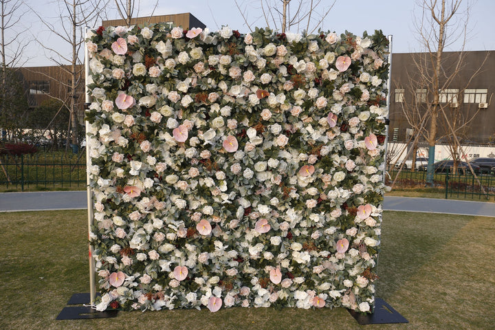 Phalaenopsis Flower, Artificial Flower Wall, Wedding Party Backdrop