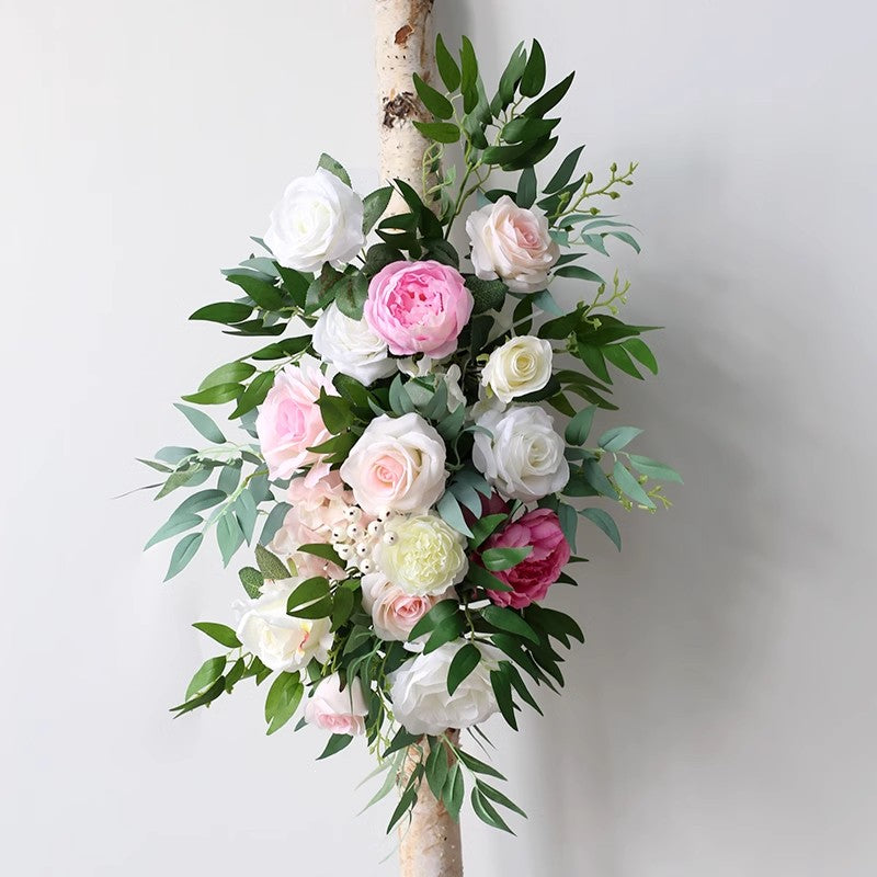 Pink & Beige Wedding Flowers, Pink Artificial Flowers, Diy Wedding Flowers