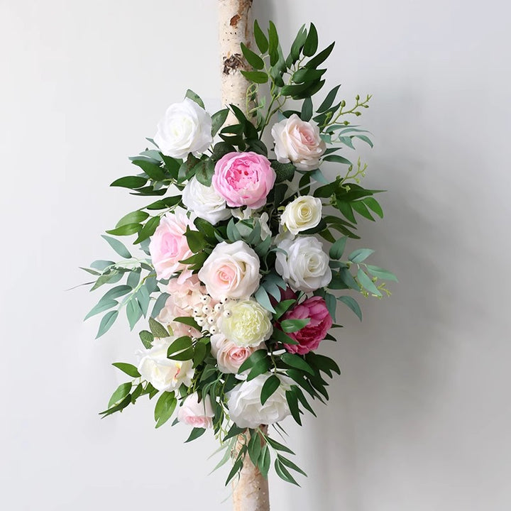 Pink & Beige Wedding Flowers, Pink Artificial Flowers, Diy Wedding Flowers