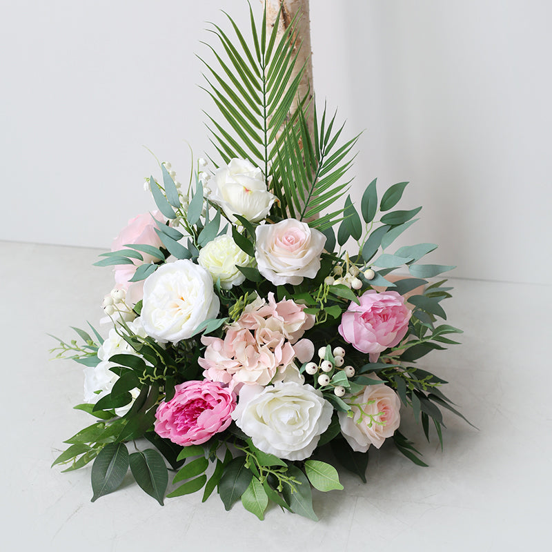 Pink & Beige Wedding Flowers, Pink Artificial Flowers, Diy Wedding Flowers