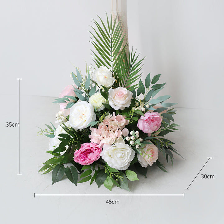 Pink & Beige Wedding Flowers, Pink Artificial Flowers, Diy Wedding Flowers