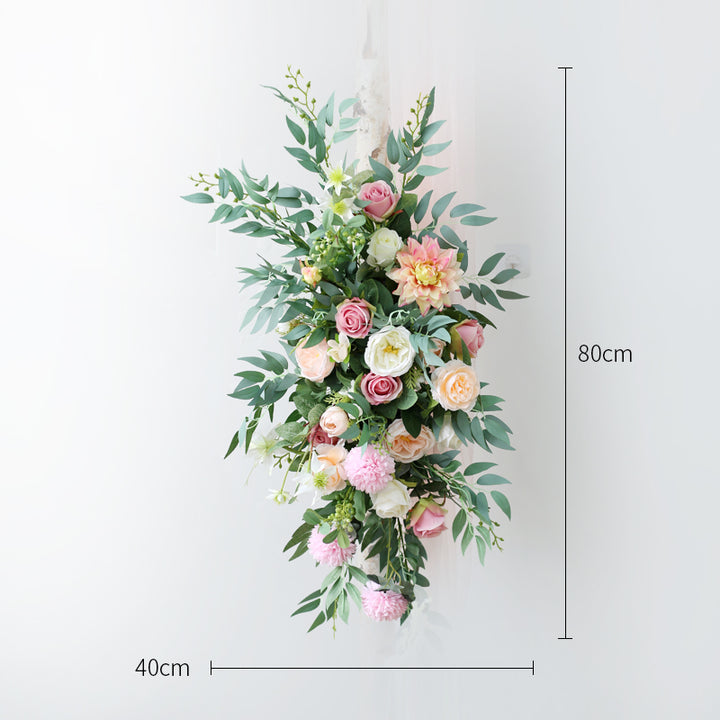 Party & Wedding Flowers Decoration, Pink Artificial Flowers, Diy Wedding Flowers