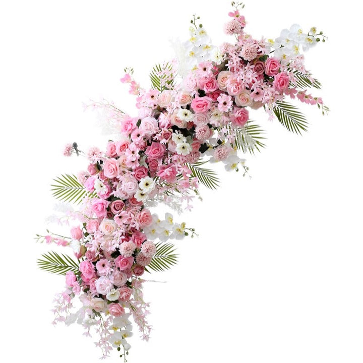 Pink Wedding Arch Flowers, Window Flowers, Pink Artificial Flowers, Diy Wedding Flowers