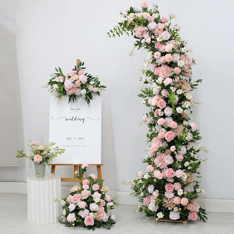 Pink Wedding Flowers, Pink Artificial Flowers, Diy Wedding Flowers