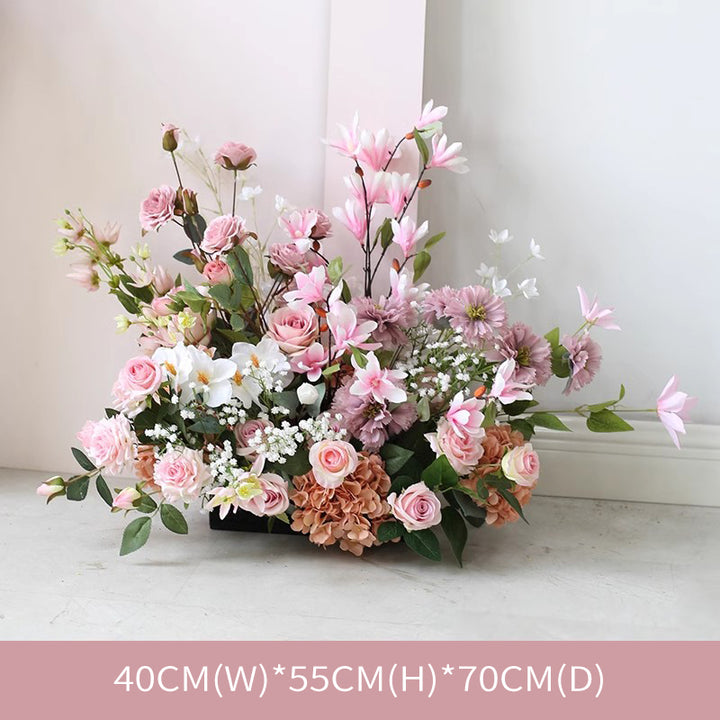 Pink Artificial Flower Arrangements, Pink Artificial Flowers, Diy Wedding Flowers