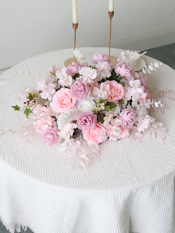 Wedding Table Flowers, Pink Artificial Flowers, Diy Wedding Flowers