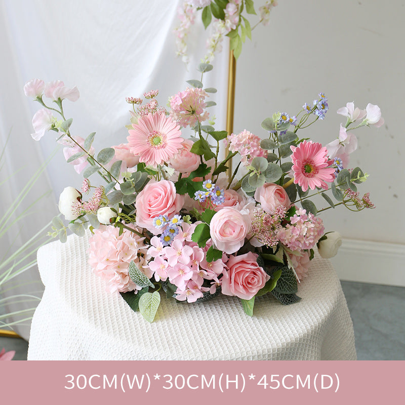 Wedding & Party Flowers, Pink Artificial Flowers, Diy Wedding Flowers