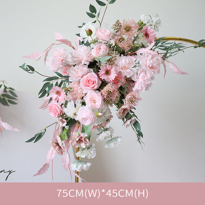 Pink Wedding Style, Pink Artificial Flowers, Diy Wedding Flowers, Party Faux Flowers