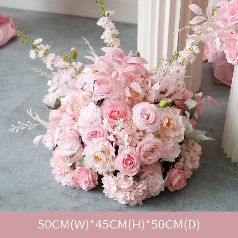 Pink Wedding Flowers Arrangement, Pink Artificial Flowers, Diy Wedding Flowers