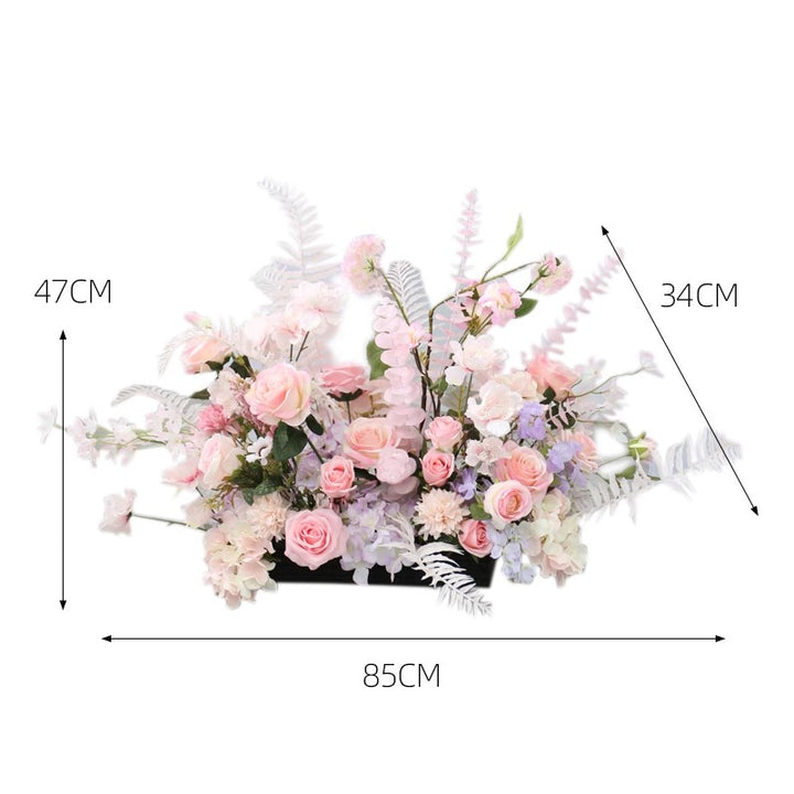 Pink Wedding Decoration, Pink Artificial Flowers, Diy Wedding Flowers