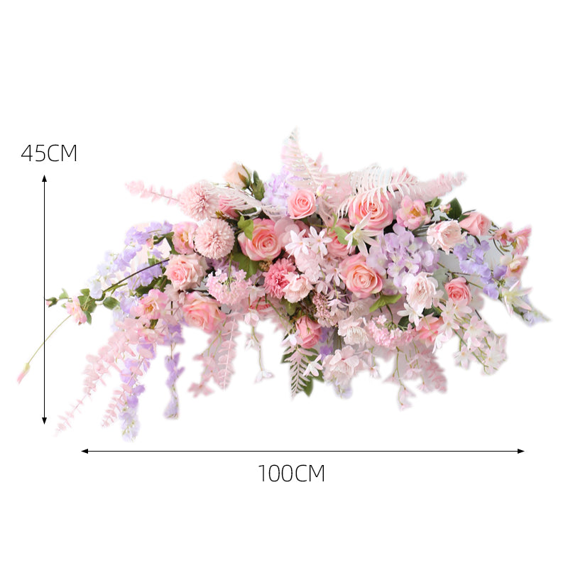 Pink Wedding Decoration, Pink Artificial Flowers, Diy Wedding Flowers